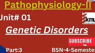 Genetic Disorders part3 Turner syndrome kleinfelters syndromerecessive Allele kmu slides [upl. by Aicilyhp]