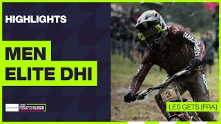 Les Gets  Men Elite DHI Highlights  2024 WHOOP UCI Mountain Bike World Cup [upl. by Higgs]