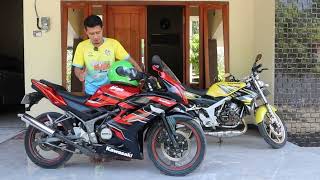 NINJA RR 2015 ISTIMEWA 24jt NEGO Harga masuk akal [upl. by Ettenawtna]