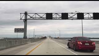 BUCKMAN BRIDGE JACKSONVILLE FLORIDA  MORNING DRIVE  122823 [upl. by Mharg]