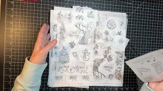 Mixed Media Monday  Start to Finish Tracing Paper Strips  Tutorial [upl. by Ardnajela772]