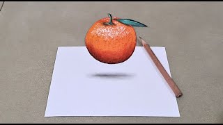 3d drawing illusion on paper for beginners [upl. by Ashman]