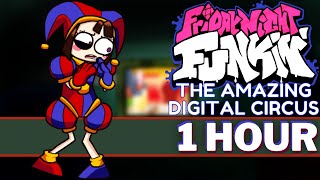 VIRTUAL INSANITY  FNF 1 HOUR SONG Perfect Loop The Amazing Digital Circus Pilot I Vs Pomni [upl. by Deckert241]