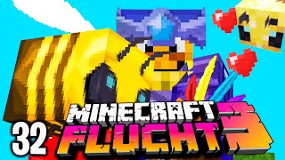 Die BIENEN SIND DA ☆ Minecraft FLUCHT 3 32 [upl. by Amie935]