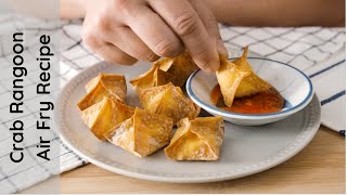 Crab Rangoon Recipe  Air Frier [upl. by Eiro]