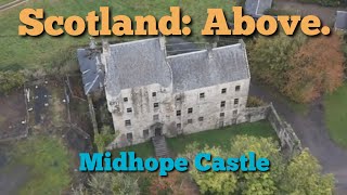 4k Midhope Castle Lallybroch Outlander show Scotland [upl. by Aizirk352]