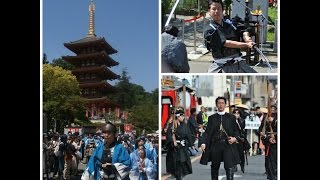 Hino Shinsengumi Matsuri  Samurai Festival 新選組 [upl. by Nnanerak297]