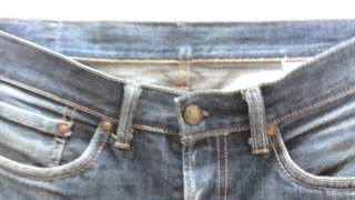 Sugar Cane Jeans Union Star After 5 Years of Wear  Naturally Aged Jeans [upl. by Jasen]