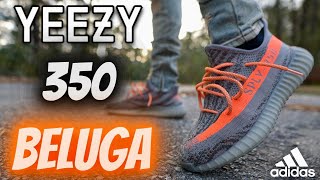 YEEZY 350 “BELUGA” 2016 OVERVIEW ON FEET amp WHAT TO EXPECT ON THE 2021 REFLECTIVE PAIR [upl. by Phalan]