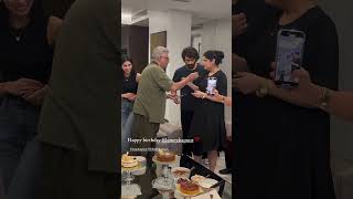 arjunkapoor celebrates dad boneykapoors birthday anshulakapoor shorts [upl. by Dunston]