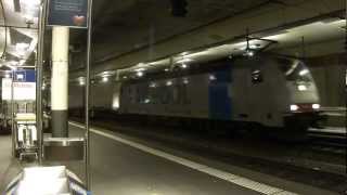 Railcare Railpool Br 186 quot105quot mit Güterzug in Bern 281212 [upl. by Rot654]