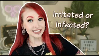 Is Your Piercing INFECTED or IRRITATED [upl. by Senn]