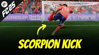 How to Do Scorpion Kick in FC 25 [upl. by Haissem]