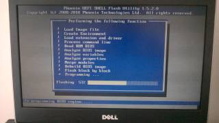 Dell Bios Update A13 [upl. by Ahtiekal]