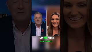 Piers Morgan RIPS LIBERAL Journalist 😳😳 trending shorts [upl. by Ssirk]