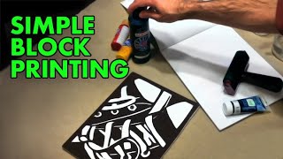 Simple Block Printing [upl. by Amabel]