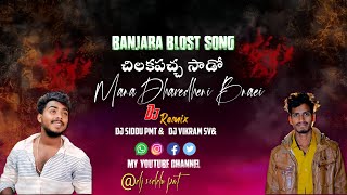 CHILAKA PACHA SADO MANA DHAREDHENIDJ NEW BANJARA SONG MIX BY DJ SIDDU PMT DJ VIKRAM SV [upl. by Anastatius]