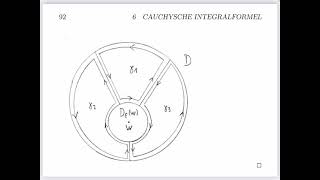 Funkth23K61 Cauchysche Integralformel [upl. by Asset]