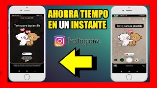 como HACER PLANTILLAS en INSTAGRAM [upl. by Swee]