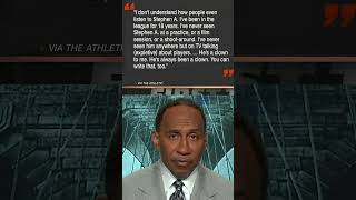 Stephen A RESPONDS to Kevin Durant calling him a ‘clown’ 👀 shorts [upl. by Caralie756]