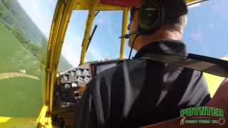 Atlantic Ag Aviation Crop Dusting  Poynter Family Farms [upl. by Berget862]