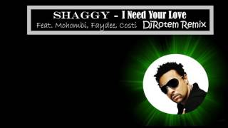 Shaggy  I Need Your Love ft Mohombi Faydee Costi DJRotem Baum Remix [upl. by Finlay423]