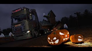 Euro Truck Simulator 2 Happy Hauloween 24 [upl. by Oniluap291]