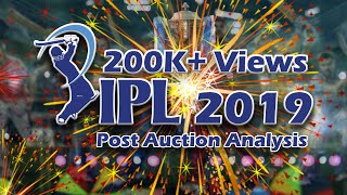 IPL 2019 Auction Tamil  Updated Squad List of all teams  CSK MI RCB RR DC KXIP KKR SRH  Fun Zip [upl. by Catton]