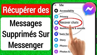 Comment récupérer les messages supprimés sur Messenger 2023  Récupérer le message Fb supprimé [upl. by Gayl995]