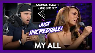 Mariah Carey Reaction MY ALL Live SNL 97 UNBELIEVABLE  Dereck Reacts [upl. by Eanyl]