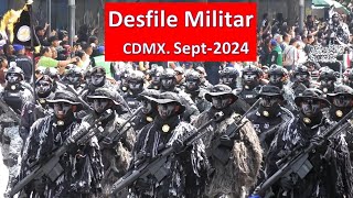 DESFILE MILITAR CDMX 2024 15 SEPT ALFANI [upl. by Ailssa]