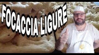 FOCACCIA LIGURE SEMPLICE E CON CIPOLLA by Jovy amp Giovy [upl. by Aynwat]