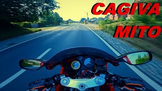 Cagiva Mito 125 II Pure Sound II Test Run 01 [upl. by Arline]