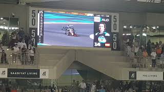 Fan reaction F1 Abu Dhabi Grand Prix 2021 Final Lap Paddock view [upl. by Annoek660]