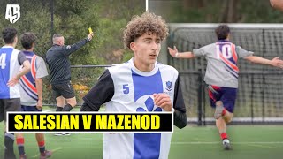 Yr10s ACC Soccer Salesian College Chadstone vs Mazenod College I Full Highlights [upl. by Clerc]