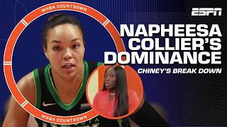 Chiney Ogwumike breaks down Napheesa Colliers DOMINANCE ahead of WNBA Playoffs 💪  WNBA Countdown [upl. by Diet500]