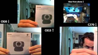 LogicoolLogitech C270 C615 C920 Review Part 2 [upl. by Gallagher]