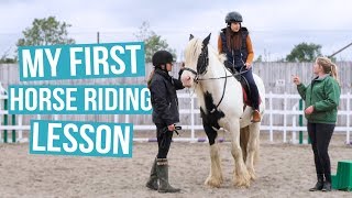 My First Horse Riding Lesson  Cherry Wallis [upl. by Emmalynne105]