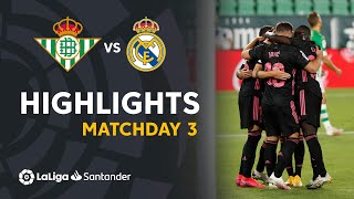 Highlights Real Betis vs Real Madrid 23 [upl. by Nidya519]