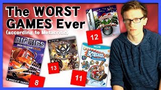 The Worst Games of All Time  Scott The Woz [upl. by Ahsets]