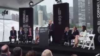 Hudson Companies David Kramer Describes Passive Energy Hi Rise At Cornell Tech Groundbreaking [upl. by Arac]