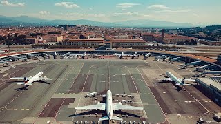 Aeroporto di Firenze Peretola Italia [upl. by Alaek]