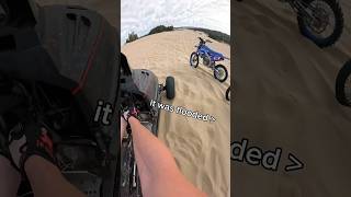 ￼Snowmobile With Wheels In SandDunes 😱😱 [upl. by Kania710]