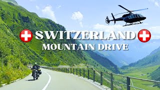 A Breath taking Swiss Mountain Drive 🇨🇭  Switzerland By Car [upl. by Marlene]