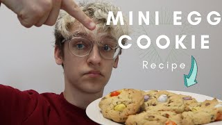 The BEST Mini Egg Cookies  Easter Recipes [upl. by Calandra]