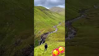 Scotland places almost unreal Falls of Glomach Kintail Kyle Highlands Hiker Bikerz Adventure [upl. by Obe]