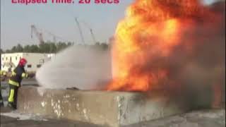 F500 EA and Oil Well Blowoff Fire Simulation [upl. by Ahsinahs]