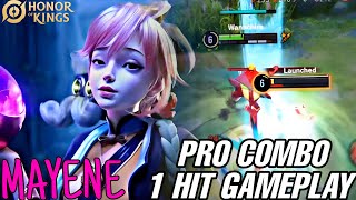 MIRIP SKILL CHOU Insane Gameplay Mayene Best Build  Honor of Kings [upl. by Naanac]