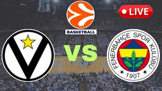 🔴LIVE  Virtus Pallacanestro Bologna vs Fenerbahçe Beko  EuroLeague Basketball Live SCOREBOARD [upl. by Suoivatra717]