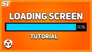 Unity Loading Screen  Beginner Tutorial 2022 [upl. by Ingamar]